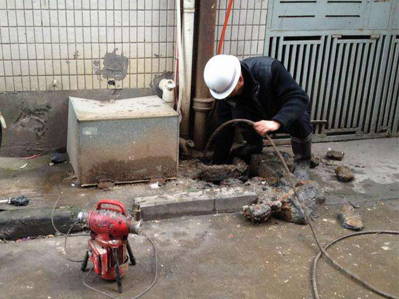 信州疏通下水道-洗菜池疏通